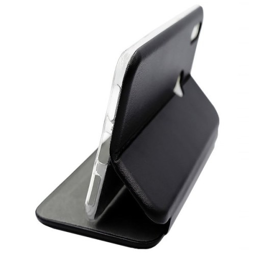 Чехол книжка для Samsung Galaxy A11 Fashion Case Черный