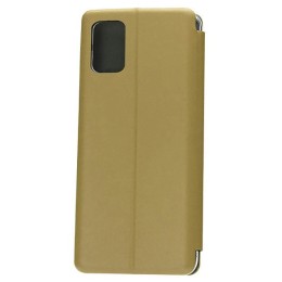 Чехол книжка для Samsung Galaxy A31 Fashion Case Золотой