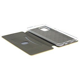 Чехол книжка для Samsung Galaxy A31 Fashion Case Золотой