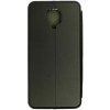 Чехол книжка для Xiaomi Redmi Note 9S Fashion Case Черный