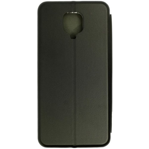 Чехол книжка для Xiaomi Redmi Note 9S Fashion Case Черный