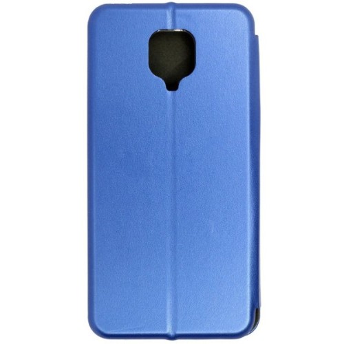 Чехол книжка для Xiaomi Redmi Note 9S Fashion Case Синий