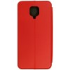 Чехол книжка для Xiaomi Redmi Note 9S Fashion Case Красный