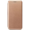 Чехол книжка для Xiaomi Redmi Note 9S Fashion Case Золотой
