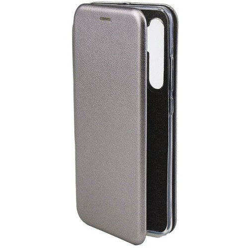 Чехол книжка для Xiaomi Mi Note 10 Fashion Case Серый