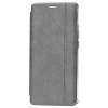 Чехол книжка для Xiaomi Mi Note 10 Fashion Case Retro Line Серый