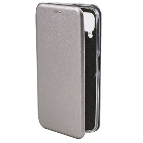 Чехол книжка для Huawei P40 Lite Fashion Case Серый