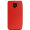 Чехол книжка для Xiaomi Redmi Note 9 Fashion Case Красный