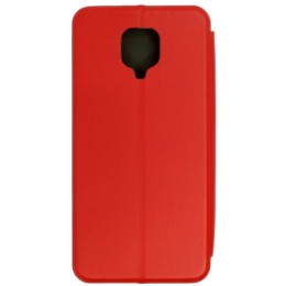 Чехол книжка для Xiaomi Redmi Note 9 Fashion Case Красный