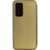 Чехол книжка для Huawei P40 Fashion Case Золотой