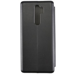 Чехол книжка для Xiaomi Redmi 9 Fashion Case Черный