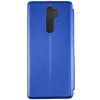 Чехол книжка для Xiaomi Redmi 9 Fashion Case Синий