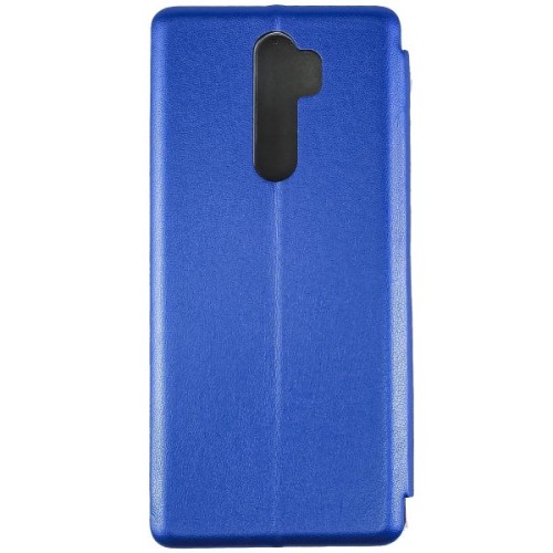 Чехол книжка для Xiaomi Redmi 9 Fashion Case Синий