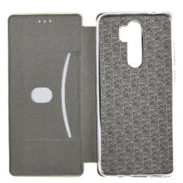 Чехол книжка для Xiaomi Redmi 9 Fashion Case Золотой