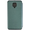 Чехол книжка для Xiaomi Redmi Note 9S Fashion Case Зеленый