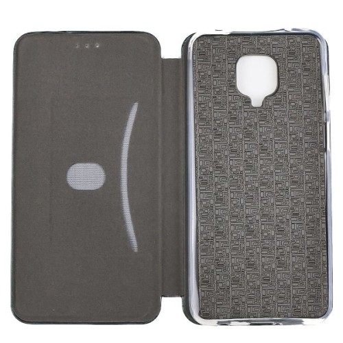 Чехол книжка для Xiaomi Redmi Note 9S Fashion Case Зеленый