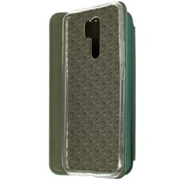 Чехол книжка для Xiaomi Redmi 9 Fashion Case Зеленый