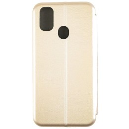 Чехол книжка для Samsung Galaxy M31 Fashion Case Золотой