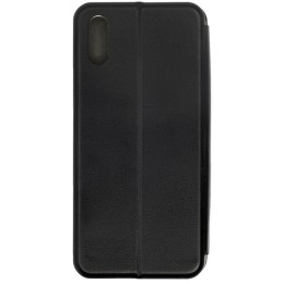 Чехол книжка для Xiaomi Redmi 9A Fashion Case Черный