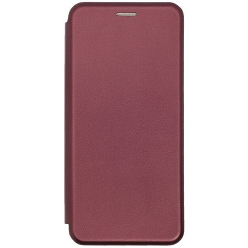 Чехол книжка для Xiaomi Redmi 9A Fashion Case Бордовый