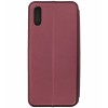 Чехол книжка для Xiaomi Redmi 9A Fashion Case Бордовый