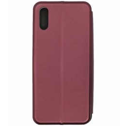 Чехол книжка для Xiaomi Redmi 9A Fashion Case Бордовый