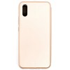Чехол книжка для Xiaomi Redmi 9A Fashion Case Золотой