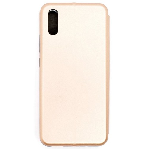 Чехол книжка для Xiaomi Redmi 9A Fashion Case Золотой