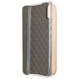 Чехол книжка для Xiaomi Redmi 9A Fashion Case Золотой