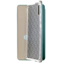 Чехол книжка для Xiaomi Redmi 9A Fashion Case Зеленый