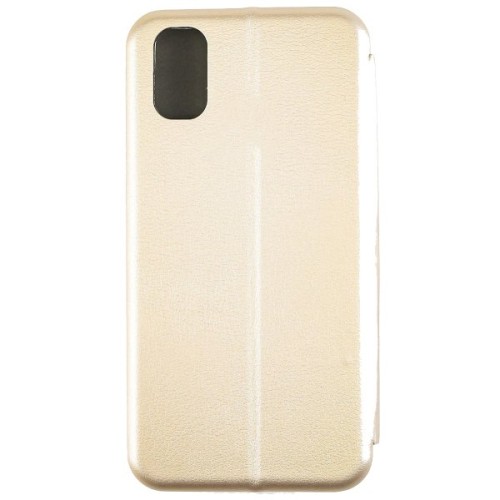Чехол книжка для Huawei Honor 10X Lite Fashion Case на магнитах Золотой
