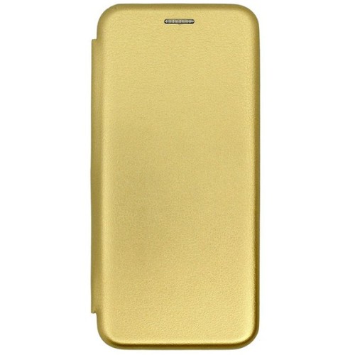 Чехол книжка для Huawei Honor 30i Fashion Case на магнитах Золотой