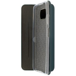 Чехол книжка для Xiaomi Poco X3 Fashion Case на магнитах Зеленый