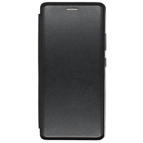 Чехол книжка для Xiaomi Poco X3 Fashion Case на магнитах Черный