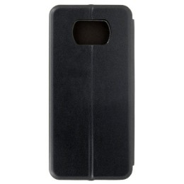 Чехол книжка для Xiaomi Poco X3 Fashion Case на магнитах Черный