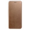 Чехол книжка для Xiaomi Poco X3 Fashion Case на магнитах Золотой
