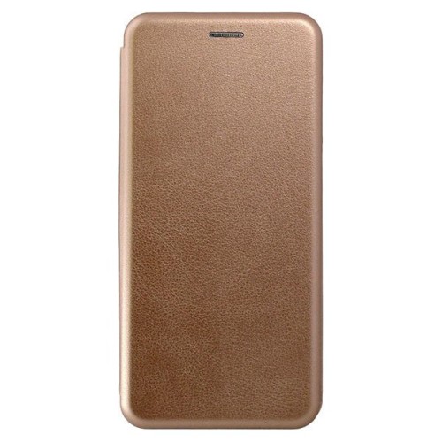 Чехол книжка для Xiaomi Poco X3 Fashion Case на магнитах Золотой
