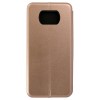 Чехол книжка для Xiaomi Poco X3 Fashion Case на магнитах Золотой