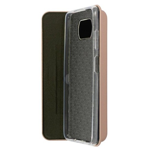 Чехол книжка для Xiaomi Poco X3 Fashion Case на магнитах Золотой