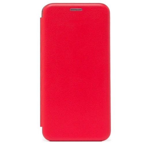 Чехол книжка для Xiaomi Poco X3 Fashion Case на магнитах Красный