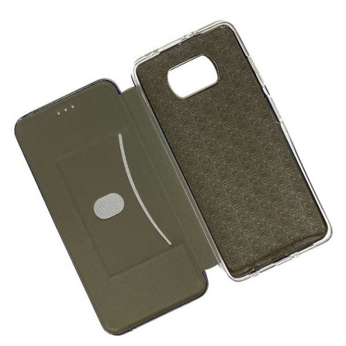 Чехол книжка для Xiaomi Poco X3 Fashion Case на магнитах Красный