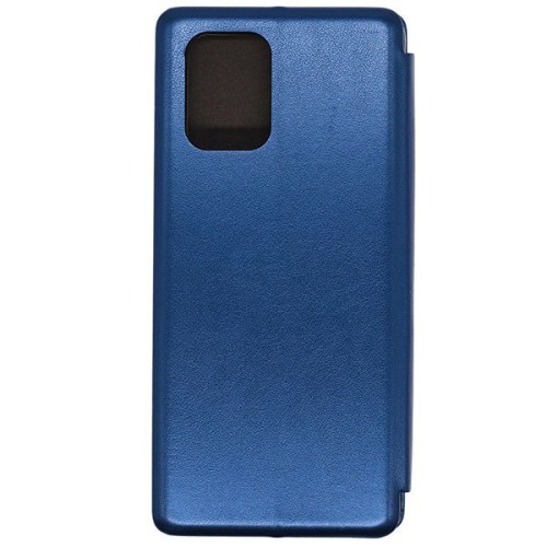 Чехол книжка для Xiaomi Mi 10 Lite Fashion Case на магнитах Синий