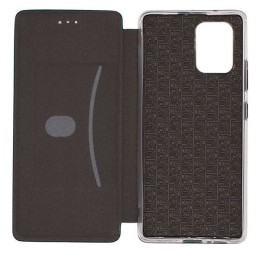 Чехол книжка для Xiaomi Mi 10 Lite Fashion Case на магнитах Зеленый