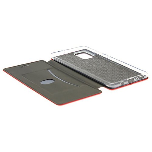 Чехол книжка для Samsung Galaxy A02S Fashion Case Красный