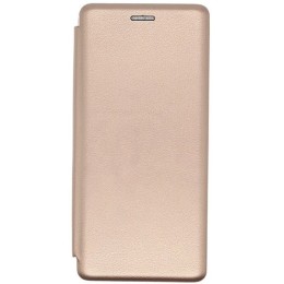 Чехол книжка для Samsung Galaxy A02S Fashion Case Золотой