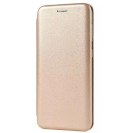 Чехол книжка для Xiaomi Redmi Note 9T Fashion Case Золотой