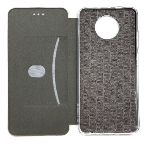 Чехол книжка для Xiaomi Redmi Note 9T Fashion Case Золотой