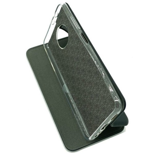 Чехол книжка для Xiaomi Redmi Note 9T Fashion Case Черный