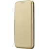 Чехол-книжка для Infinix Hot 40 Fashion Case на магнитах с визитницей Золотой