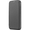 Чехол-книжка для Samsung Galaxy A05 Fashion Case на магнитах с визитницей Черный